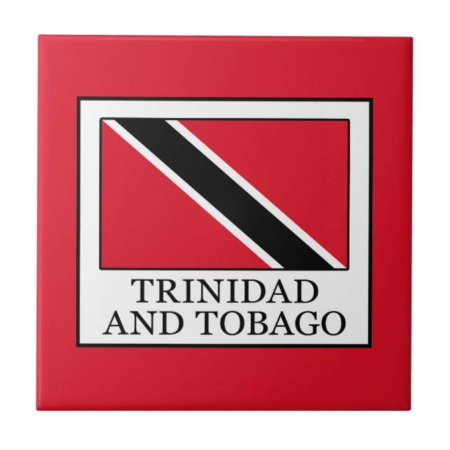 Trinidad och Tobago Kakelplatta (Framsidan)
