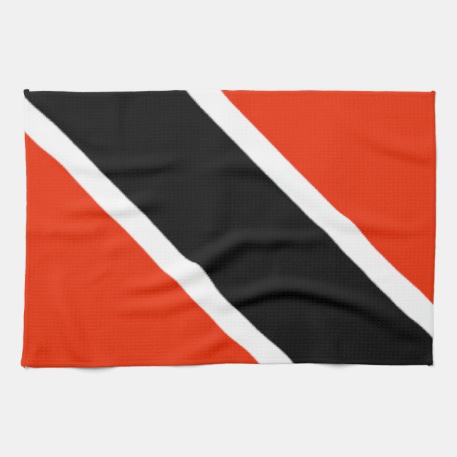 Trinidad och Tobago Kökshandduk (Horisontell)
