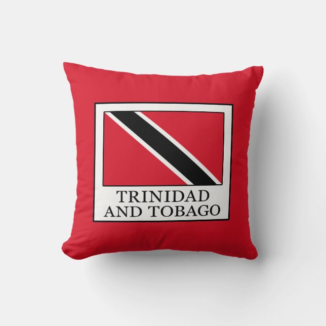 Trinidad och Tobago Kudde (Framsida)