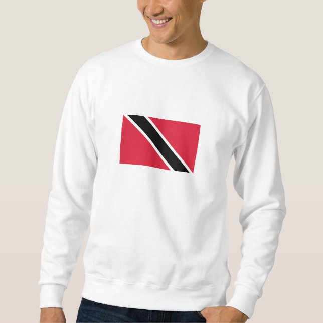 Trinidad och Tobago Lång Ärmad Tröja (Framsida)