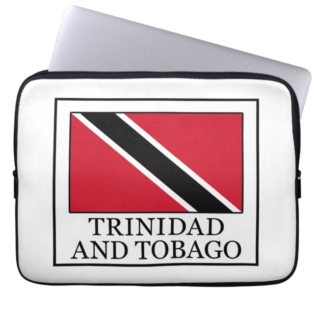 Trinidad och Tobago Laptop Sleeve (Framsidan)