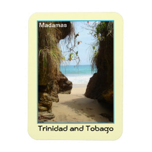 Trinidad och Tobago Madamas strand Magnet