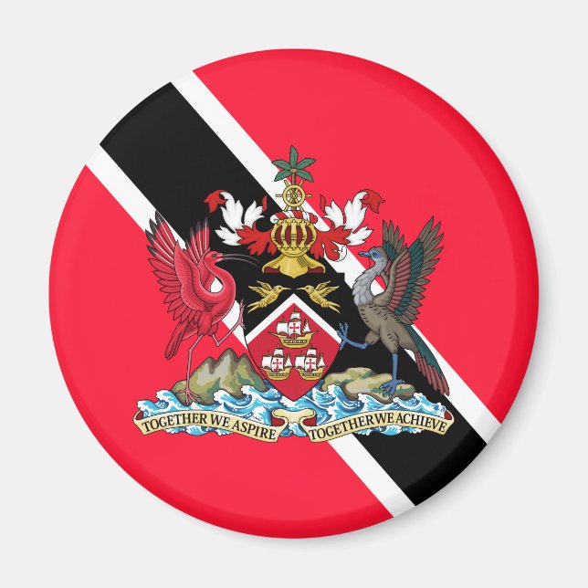 Trinidad och Tobago Magnet (Framsidan)