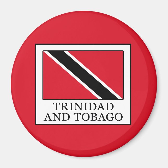 Trinidad och Tobago Magnet (Framsidan)