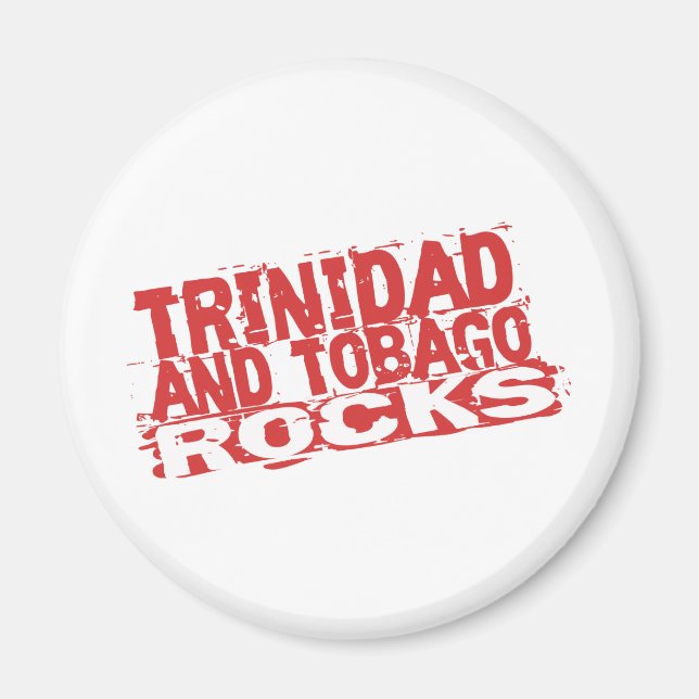 Trinidad och Tobago Magnet (Framsidan)