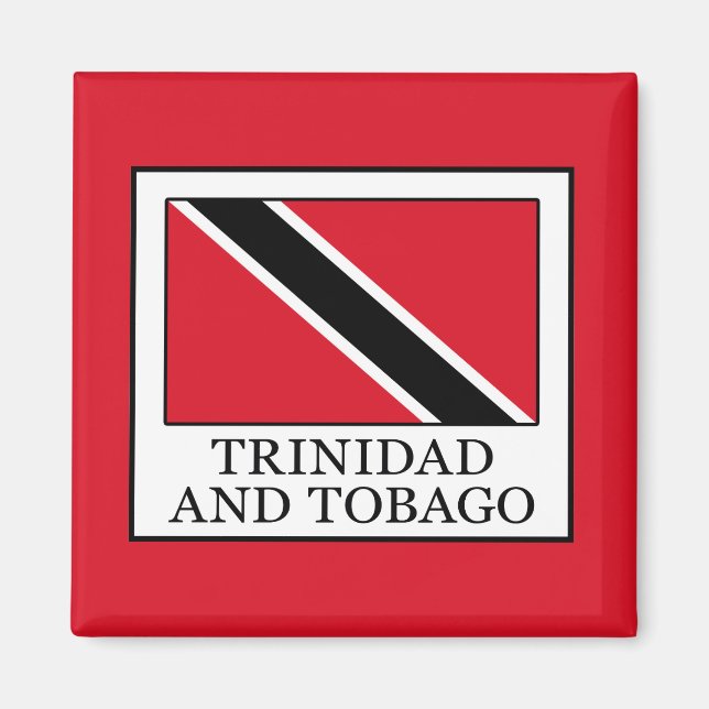 Trinidad och Tobago Magnet (Framsidan)