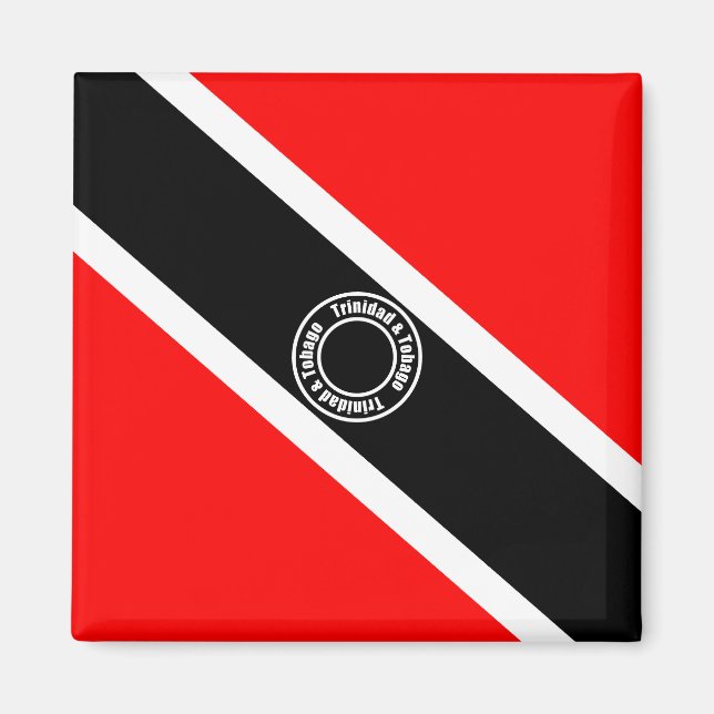 Trinidad och Tobago Magnet (Framsidan)