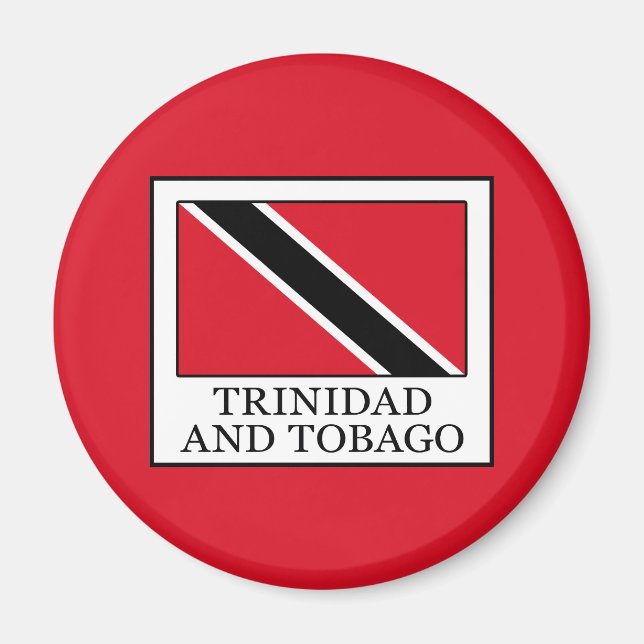 Trinidad och Tobago Magnet (Framsidan)