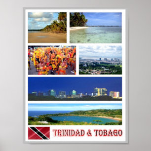 Trinidad och Tobago - Mosaic - Poster
