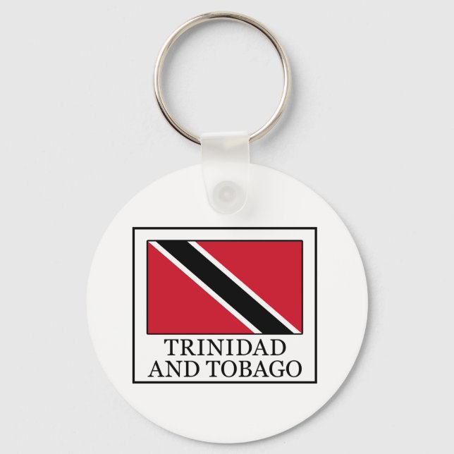 Trinidad och Tobago Nyckelring (Framsida)