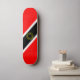 Trinidad och Tobago Old School Skateboard Bräda 18 Cm (Wall Art)