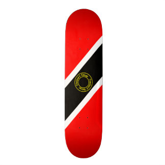Trinidad och Tobago Old School Skateboard Bräda 18 Cm