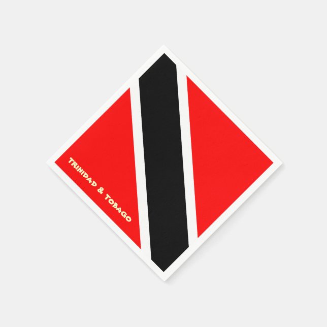 Trinidad och Tobago Pappersservett (Hörn)