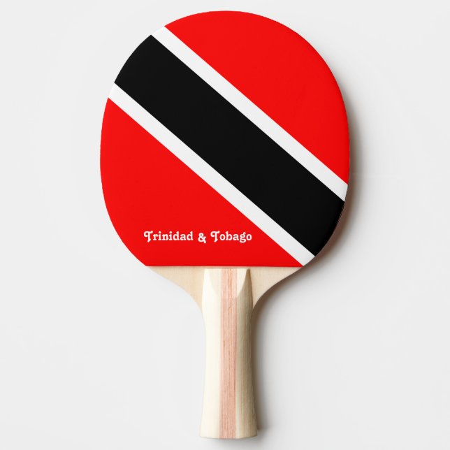 Trinidad och Tobago Pingisracket (Framsidan)