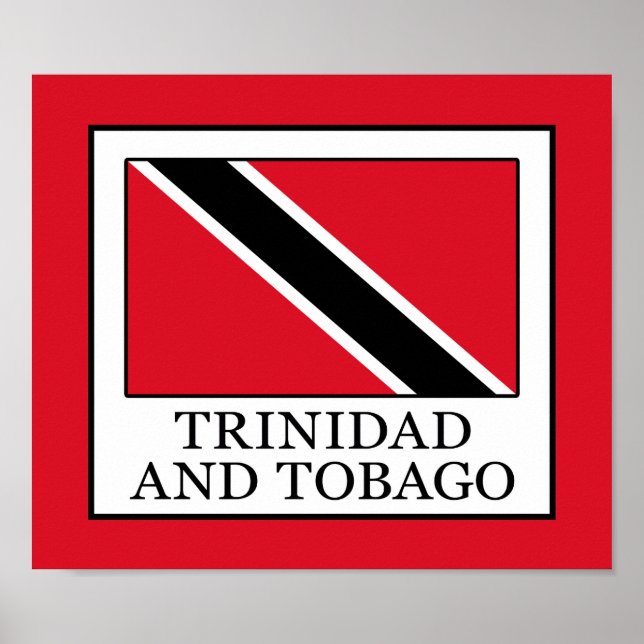 Trinidad och Tobago Poster (Framsidan)