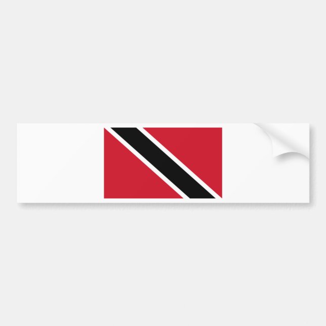 Trinidad och Tobago Products & Design! Bildekal (Framsidan)