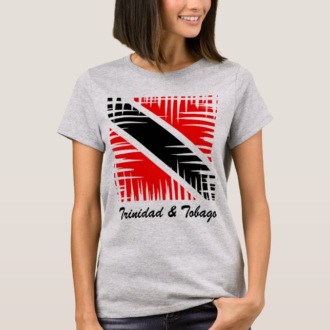 Trinidad och Tobago T-shirt (Framsida)