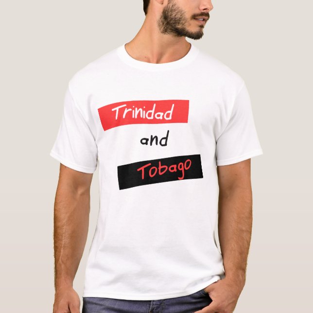 Trinidad och Tobago T Shirt (Framsida)
