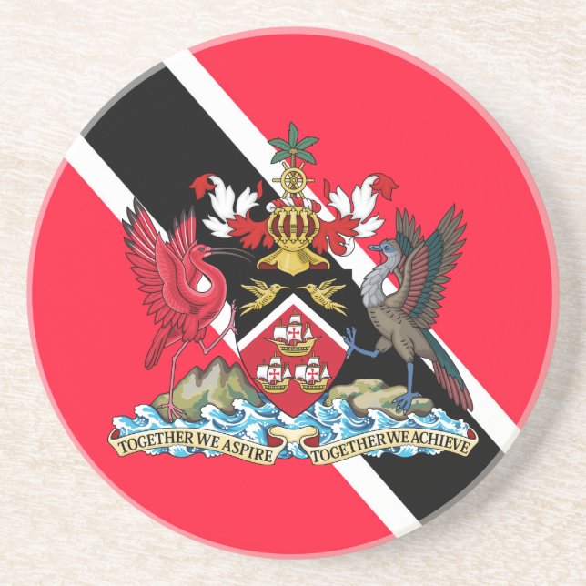 Trinidad och Tobago Underlägg (Framsidan)