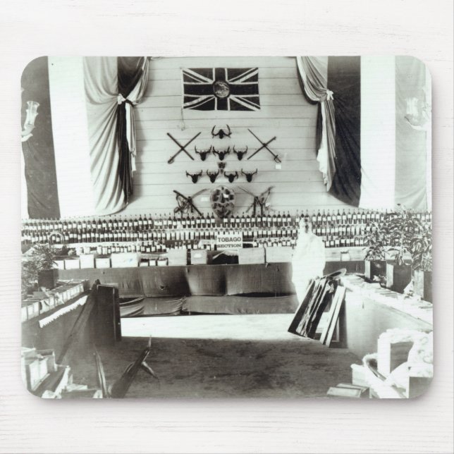 Trinidad och Tobago utställning, 1890 Musmatta (Framsidan)
