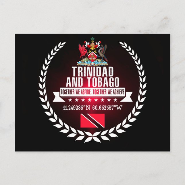 Trinidad och Tobago Vykort (Framsida)