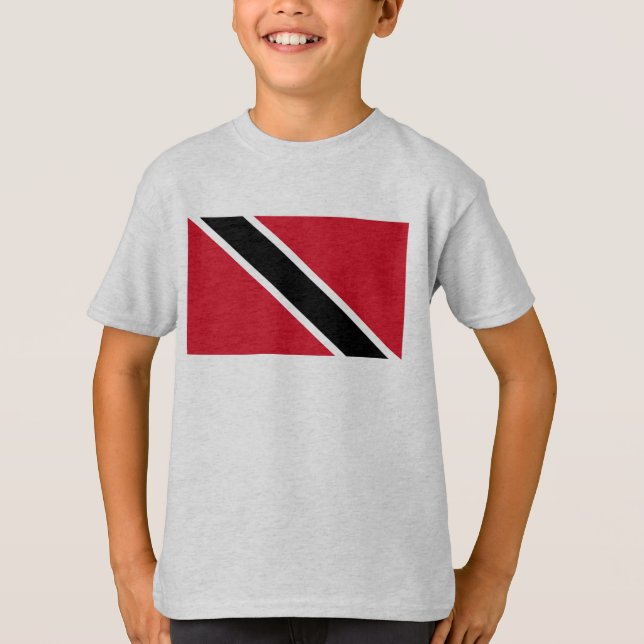Trinidad och Tobagos Flagga T-shirt (Framsida)