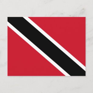 Trinidad och Tobagos flagga Vykort