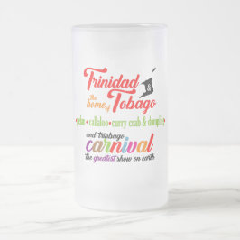 Trinidad och Tobagos karnevalfavoriträtter Frostat Ölglas