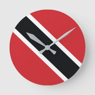Trinidad och Tobagos nationalflagga klocka