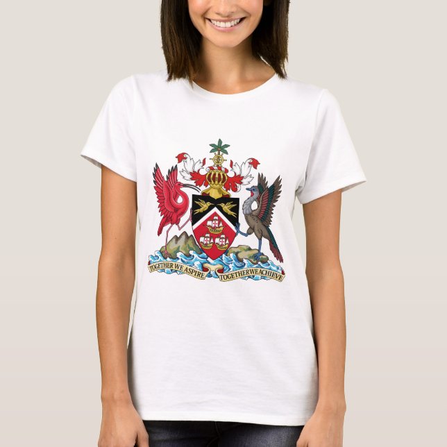 Trinidad och tobak emblem t shirt (Framsida)