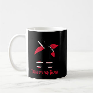 Trinidad och tobak Girl Trinidadian Girl flagga Kaffemugg