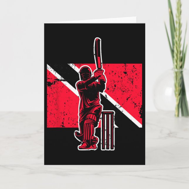 Trinidad Och Togo Cricket  Kort (Framsida)