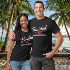 Trinidad Oforderligt Pride VIT TEXT T Shirt