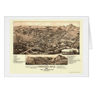 Trinidad panorama- karta för CO - 1882 Hälsningskort
