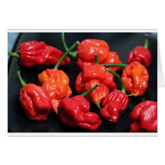 Trinidad Scorpion Hottest Chili Hälsningskort