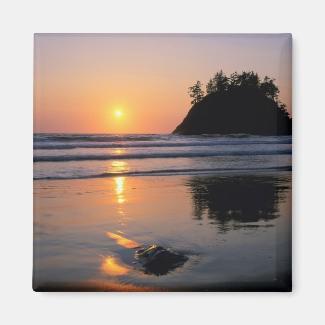 Trinidad State Beach, Kalifornien. USA. Sjöfart Magnet (Framsidan)