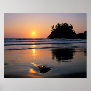 Trinidad State Beach, Kalifornien. USA. Sjöfart Poster