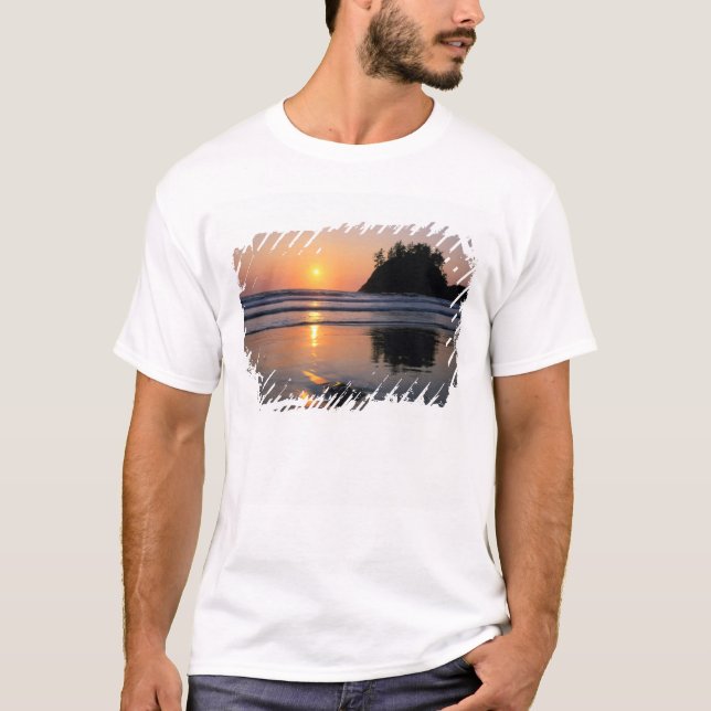Trinidad State Beach, Kalifornien. USA.Sjöfart T-shirt (Framsida)