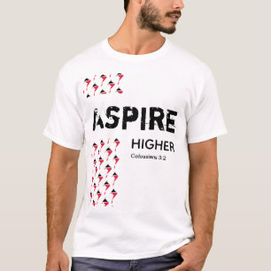Trinidad Tobago ASPIRE HIGHER Christian Scripture T Shirt