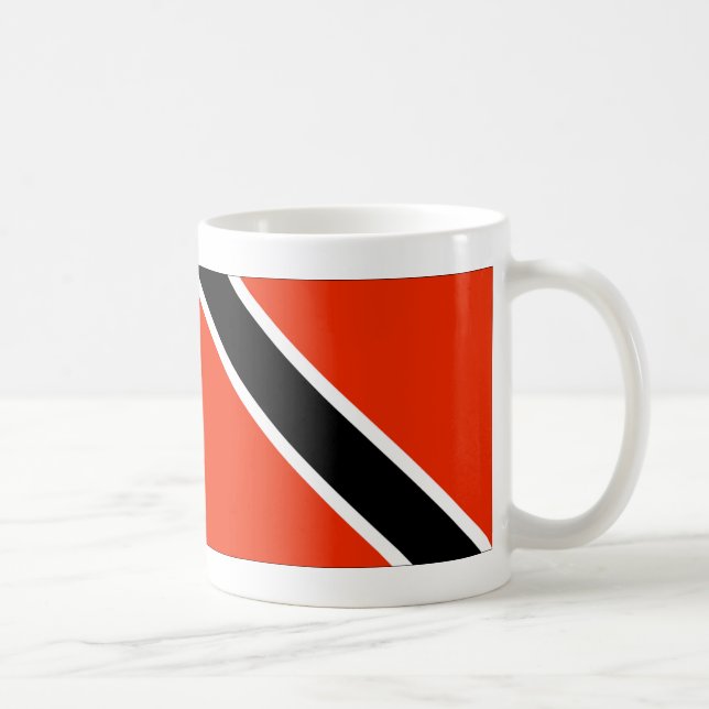 Trinidad & Tobago flagga Kaffemugg (Höger)