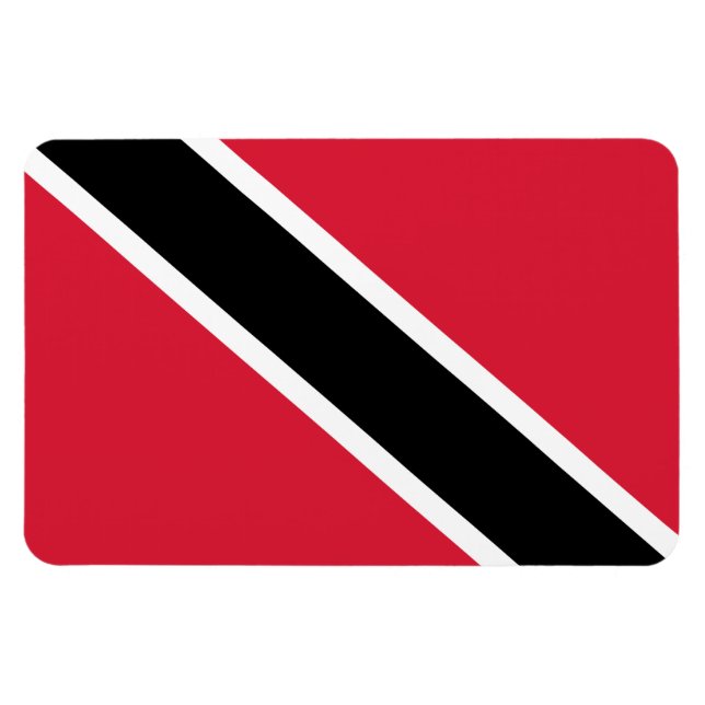 Trinidad & Tobago Flagga Magnet (Horisontell)