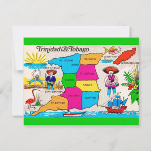 Trinidad & Tobago Kartpostkort Vykort