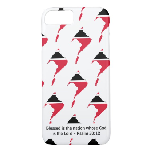 TRINIDAD & TOBAGO Patriotic Scripture Case-Mate iPhone Skal (Baksida)