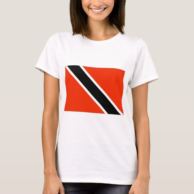 Trinidad & Tobago Tee Shirt (Framsida)