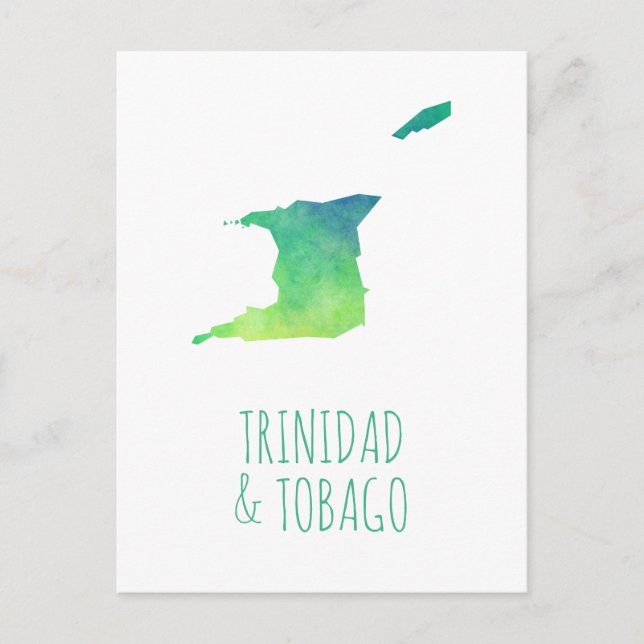 Trinidad & Tobago Vykort (Framsida)