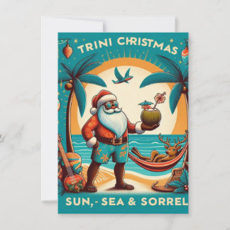 Trinidadsk jul julkort