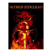 TRINITET FÖR SENSUS FIDELIUM CATHOLIC CRUCIFIXION