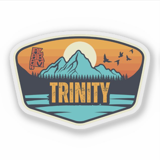 Trinity, Alabama Klistermärken (Framsida)