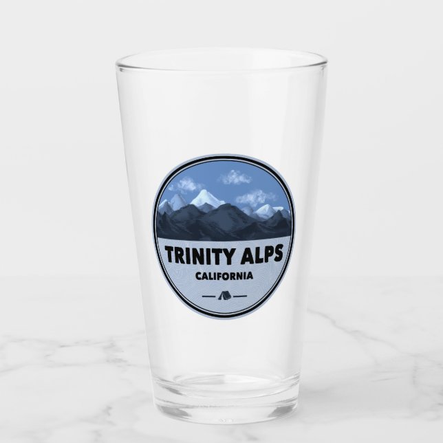 Trinity Alps California Camping Glaskopp (Framsida)