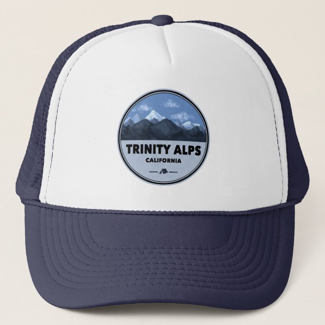Trinity Alps California Camping Keps (Framsida)